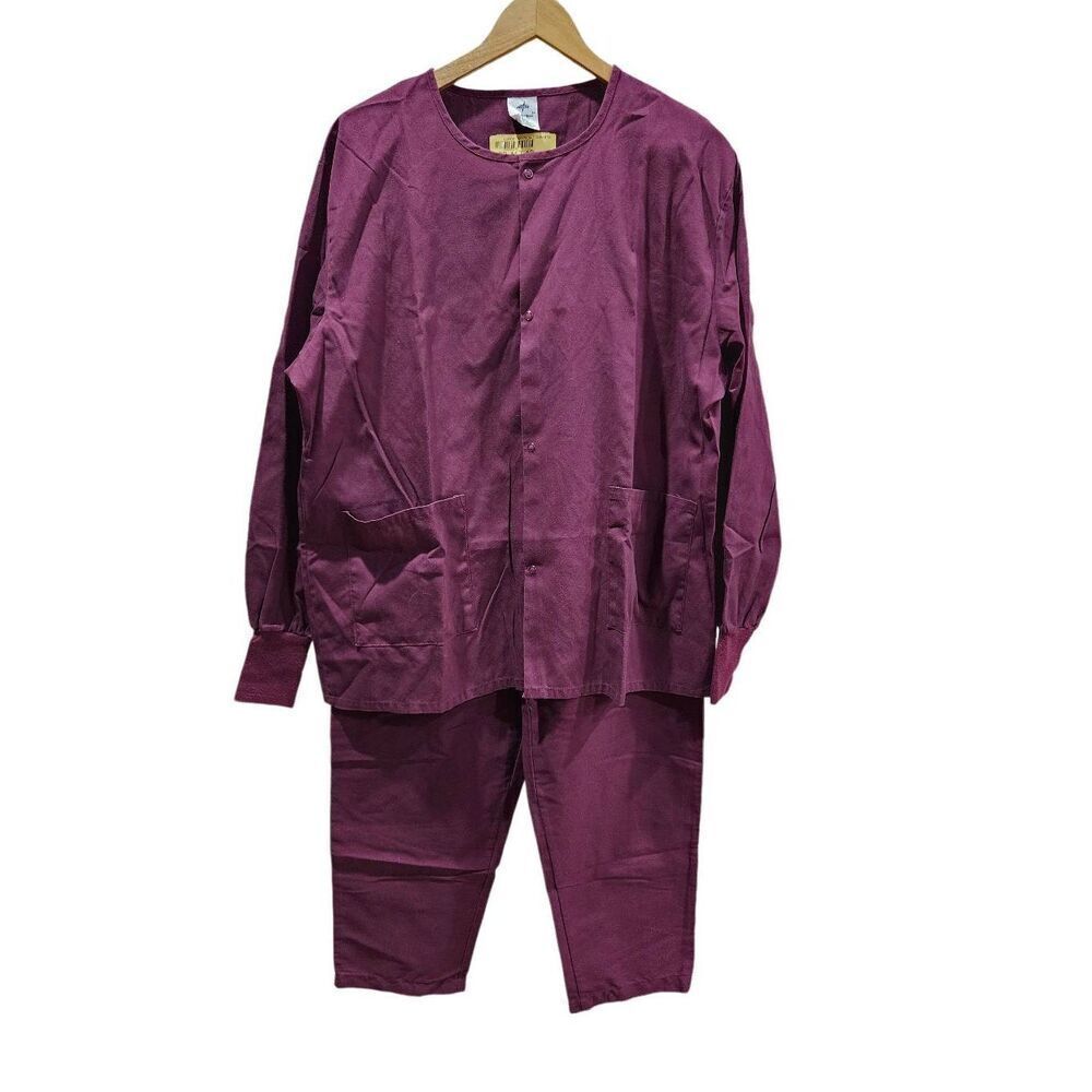 Medline L scrub Set #203 purple wine